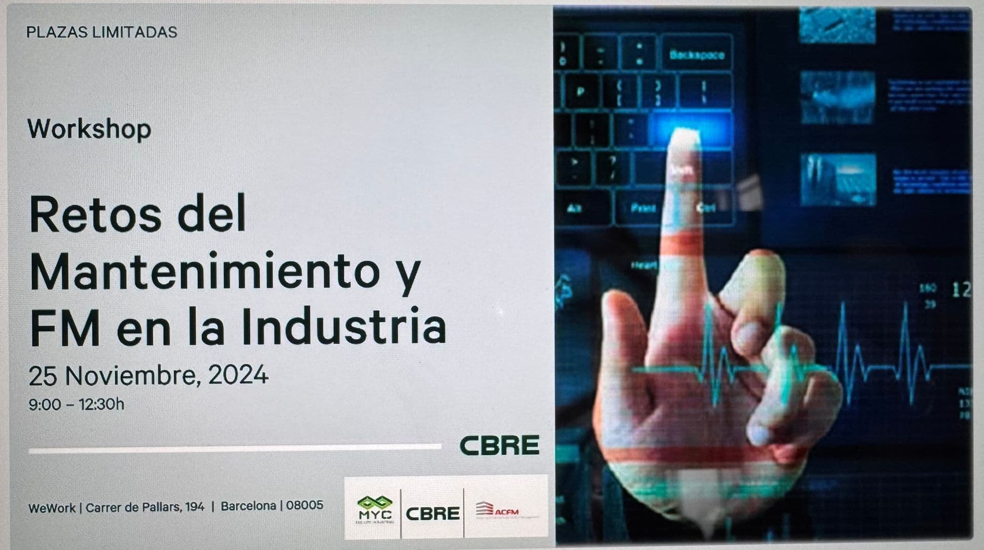 Retos de Mantenimiento y FM en la Industria