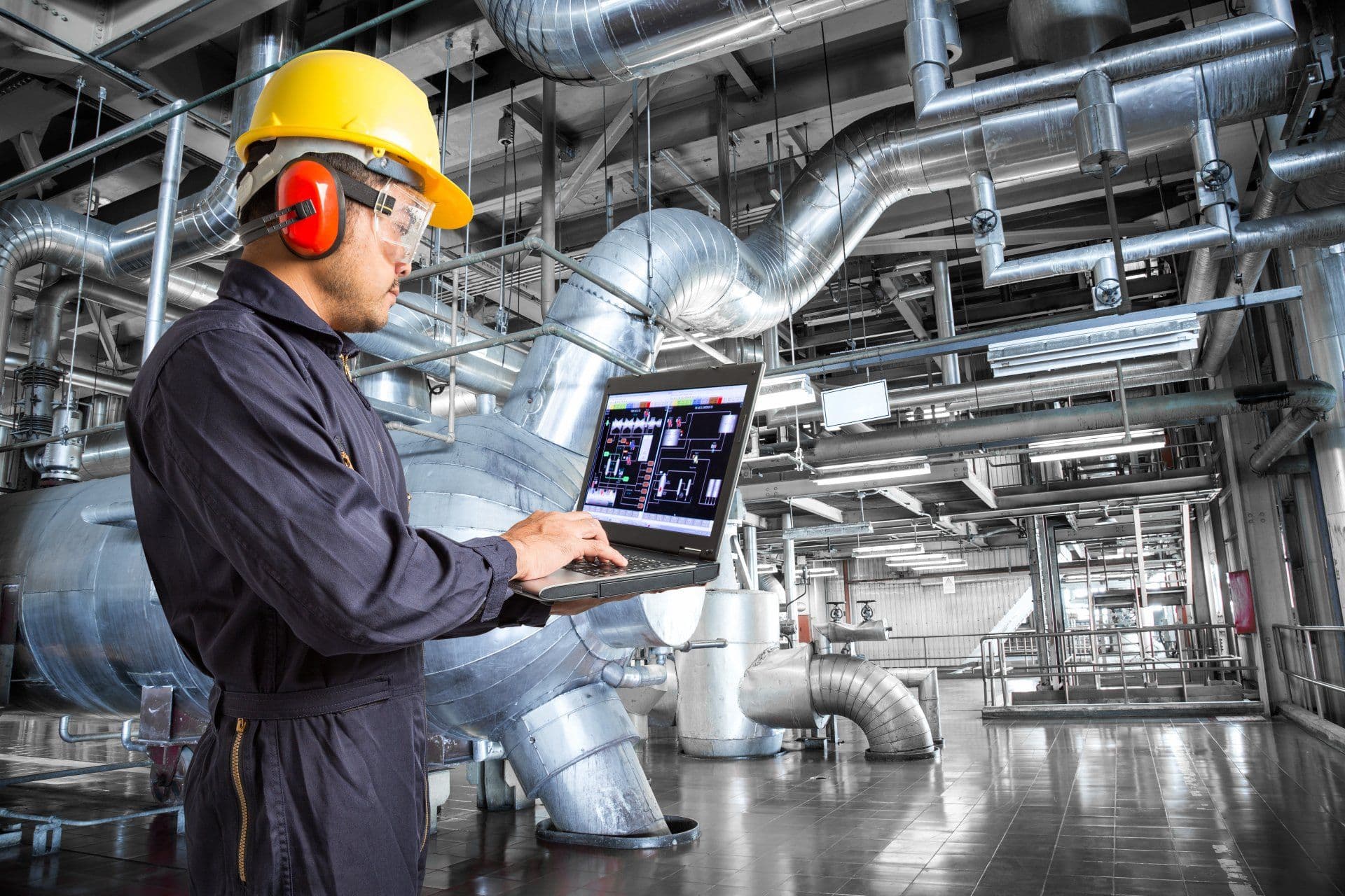 Instalación industrial en operación